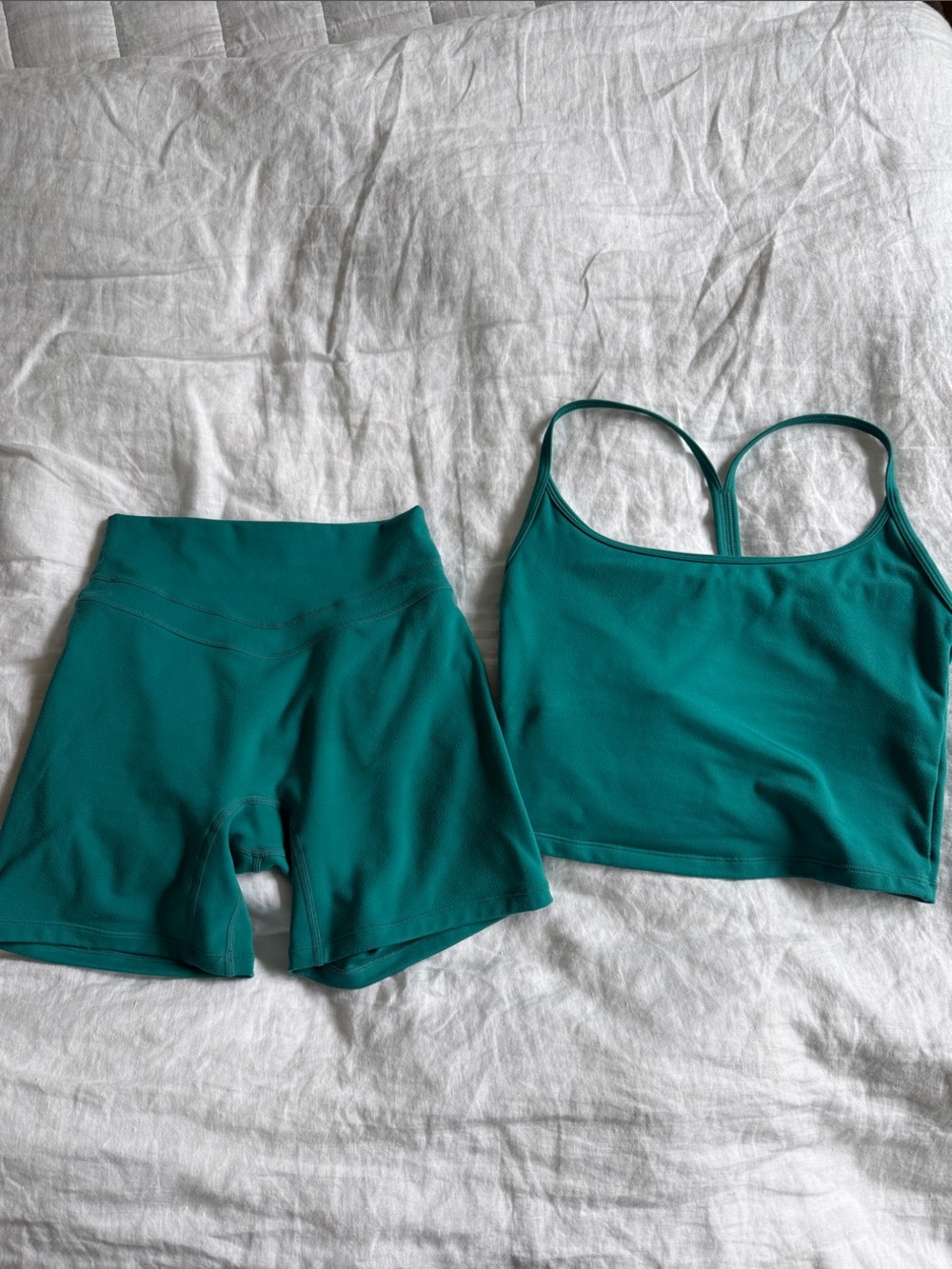 Vitality teal workout set XS